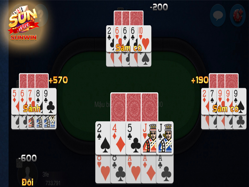 32534645756 Cách sắp xếp game bài mậu binh Sunwin